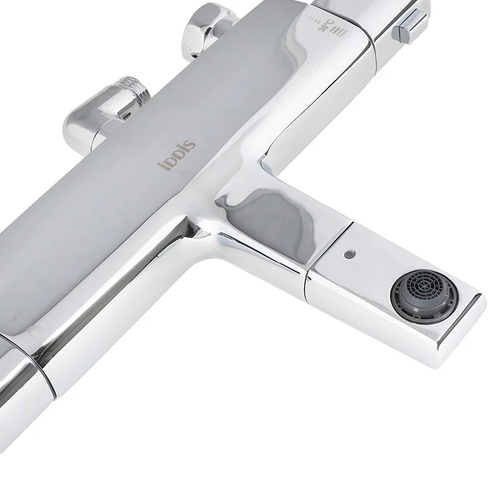 Приобрести iddis смеситель для ванны uniterm 296мм с термостатом, хром unisb02i74wa