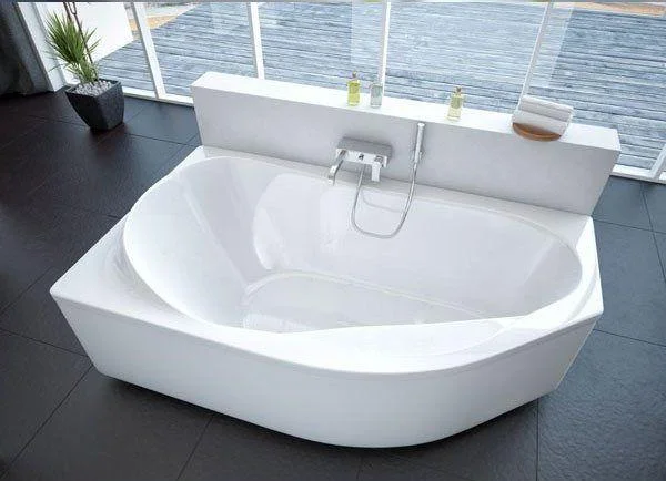 Приобрести акриловая ванна асимметричная aquatek таурус l 170х100 см