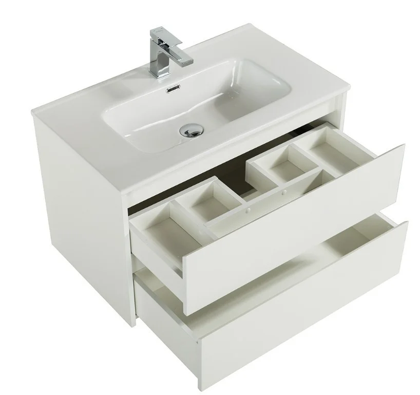 Приобрести тумба подвесная с раковиной belbagno kraft-900-2c-so-bo 90 см, bianco opaco