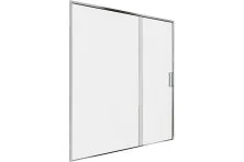 Aquanet Душевая дверь Pleasure Evo 160 AE65-N160-CT профиль хром, прозрачное стекло