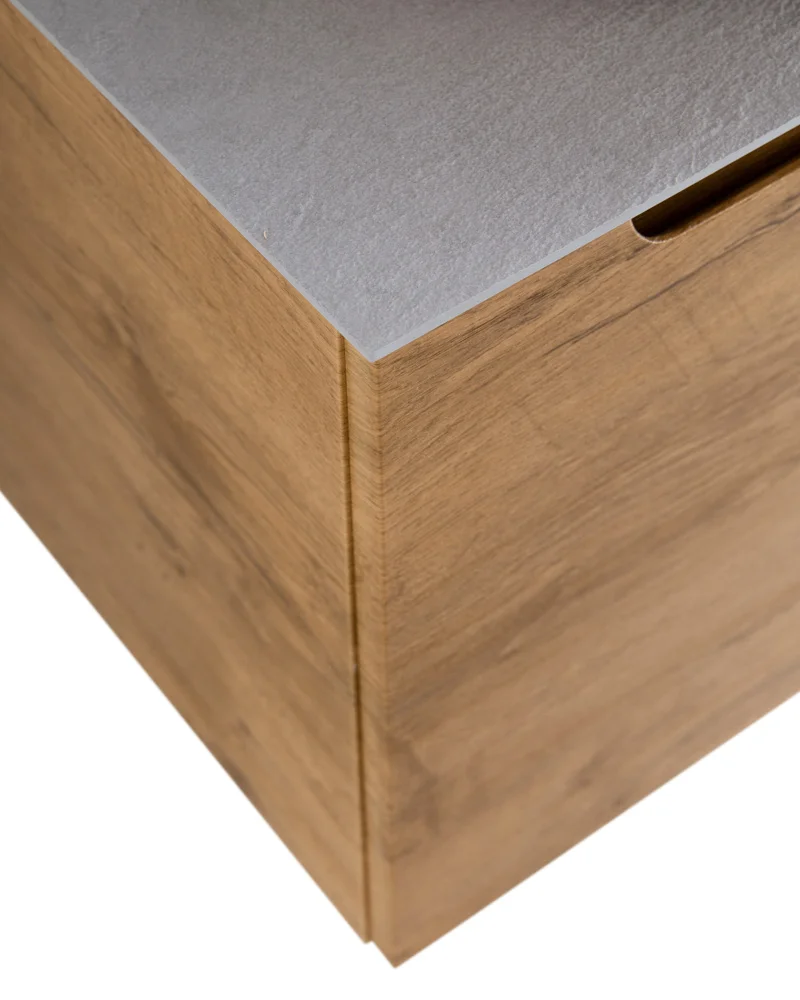 Приобрести belbagno тумба со столешницей etna 90 см, подвесная с одним ящиком rovere nature