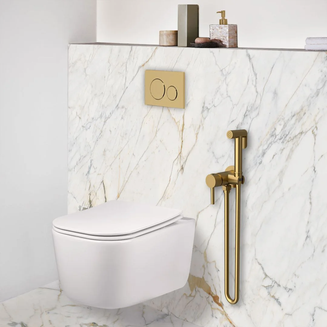 Приобрести vincea смеситель с гигиеническим душем , брашированное золото vhfw-101bg