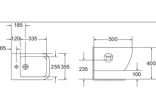 Приобрести подвесное биде belbagno alpina bb10100bh