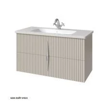 Caprigo Тумба с раковиной NOVARA 100 см, светло бежевый
