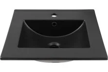Aquanet Раковина Flat 50х41 см, черная матовая
