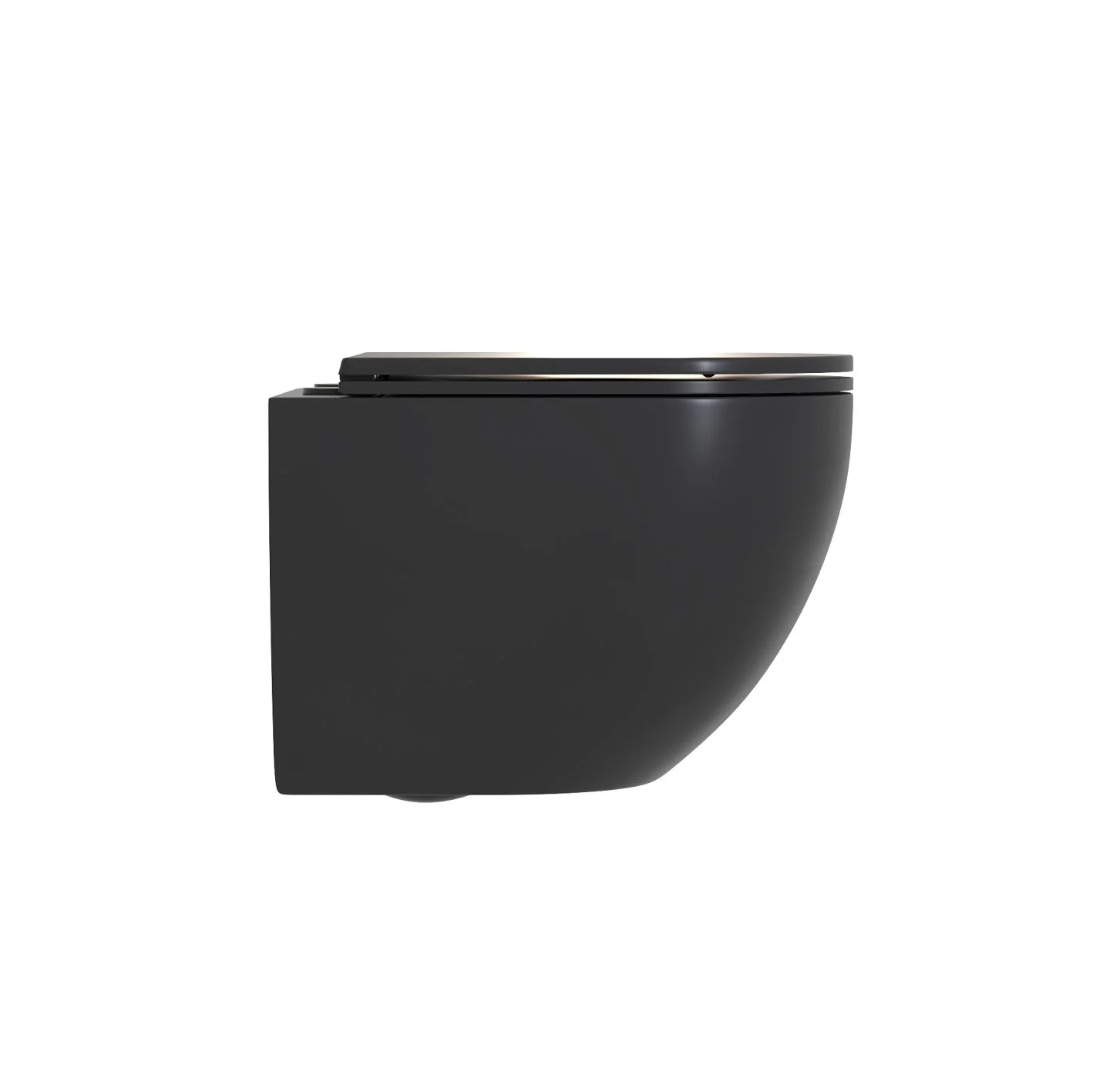 Приобрести sole унитаз подвесной pandora 2 black, безободковый с сиденьем дюропласт, микролифт ут000063637