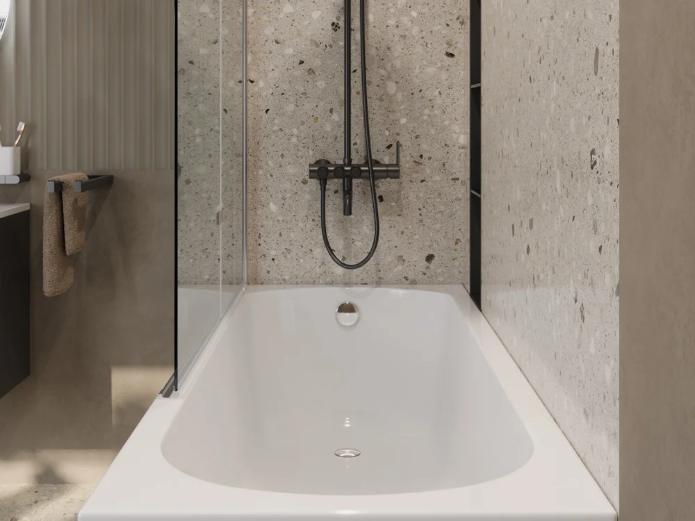 Приобрести cezares акриловая ванна eco 175х75 см, белая eco-175-75-41-w37