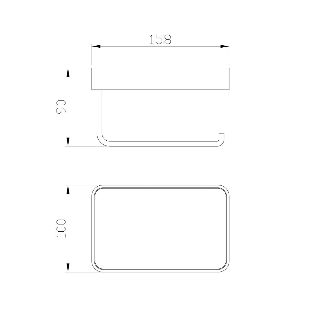 Приобрести держатель для туалетной бумаги с полкой wonzon & woghand lotte, хром (ww-8336)
