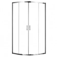 Душевое ограждение Azario Milton 90x90 см, хром 6 мм, прозрачное стекло AZ-ND2142