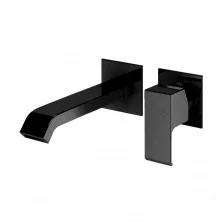 CEZARES Смеситель для раковины PORTA, скрытый монтаж, черный матовый PORTA-BLI2-NOP