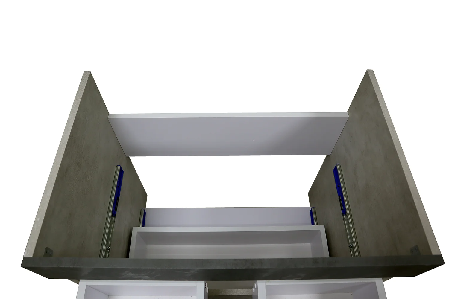 Приобрести loranto тумба напольная с раковиной florena 70 71х47 см, темный бетон (cs00090035)