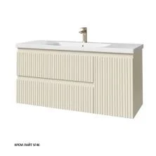 Caprigo Тумба с раковиной FORTE-Smalty TYPE 120 см, правая, кремовая