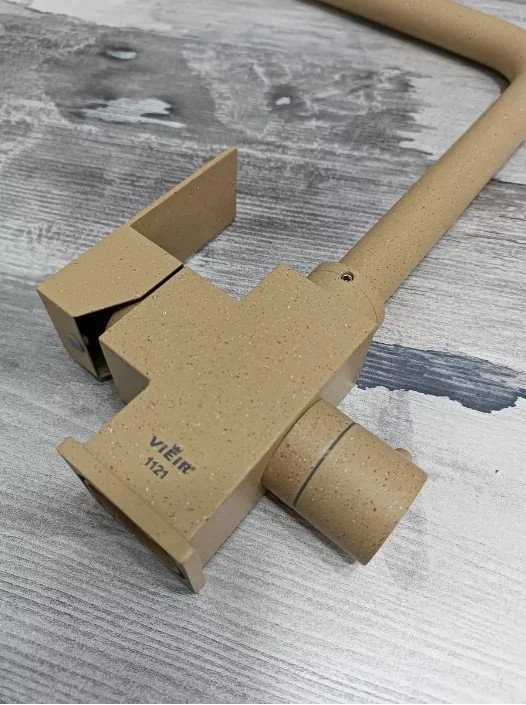 Приобрести смеситель для кухни vieir kitchen 359 мм, с подключением к фильтру, терракотовый v15025(m)