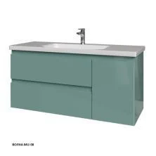 Caprigo Тумба с раковиной FORTE 120 см, правая, волна