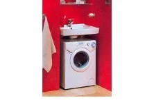 Раковина Santek "Пилот -60х50" над стиральной машиной