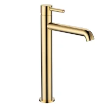 Grocenberg Смеситель для раковины, высокий, золото GB3029GO