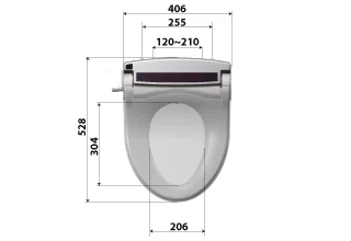 Приобрести sato электронная крышка биде db500rl
