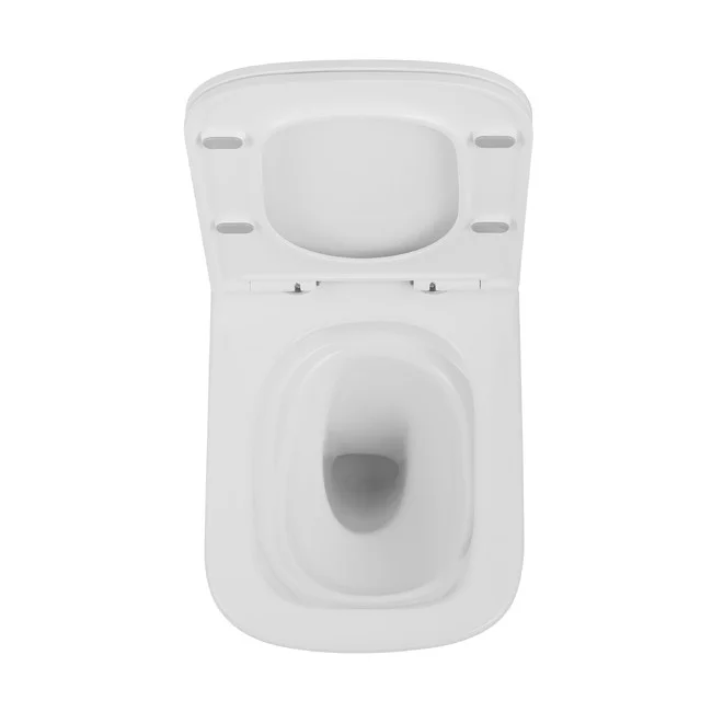 Приобрести briz унитаз подвесной impress безободковый, торнадо, сиденье дюропласт с микролифтом, белый