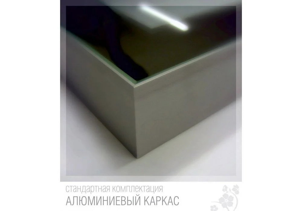 Приобрести loranto зеркало-шкаф стиль 100, 100х102,5 см, белое (cs00030426)