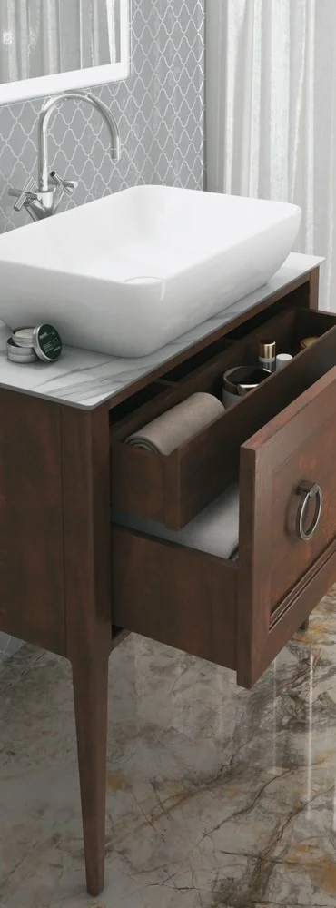 Приобрести тумба напольная со столешницей kerama marazzi plaza classic 100 см pl.c.100.1+1\nut, орех