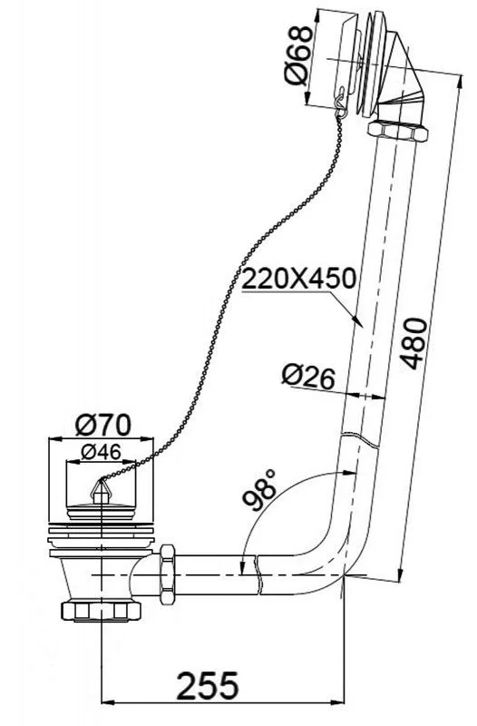 Приобрести слив-перелив belbagno, хром, bb567-ovf-crm