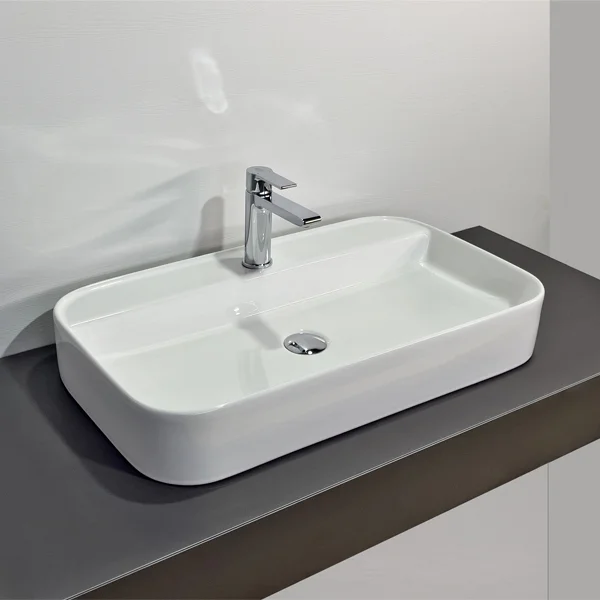 Приобрести comforty раковина 78574-70 70х43 см, белая