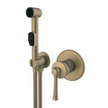 Смеситель с гигиеническим душем, встраиваемый ViEiR Giorno, броза V273553D