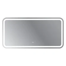 CEZARES Зеркало STYLUS 140х70 см, с подсветкой, сенсорным включением, подогревом CZR-SPC-STYLUS-1400-700-TCH-WARM