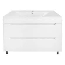 Loranto Тумба напольная с раковиной Палермо 100/2Н 100х87 см, белая (CS00090461)