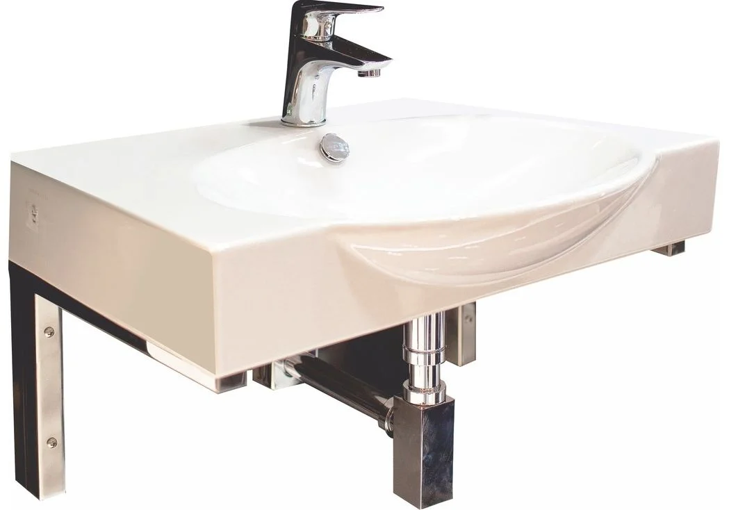 Приобрести раковина infinity 76 см на кронштейнах