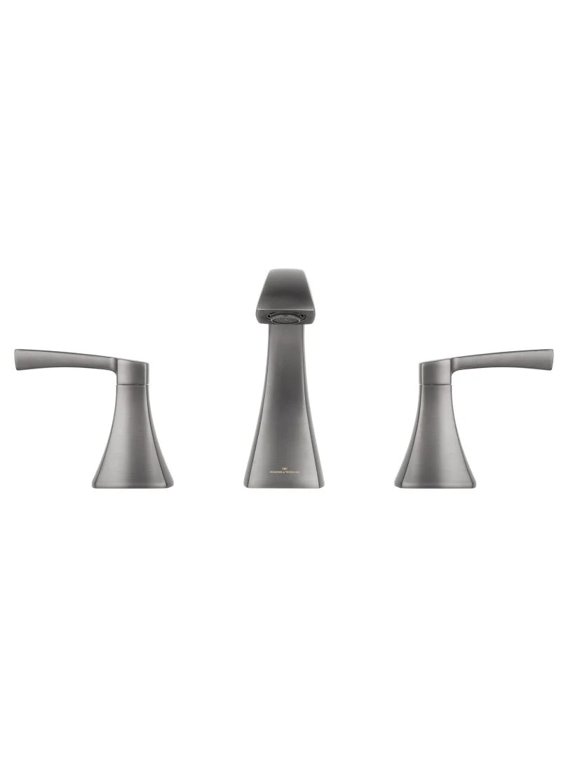 Приобрести смеситель для раковины на 3 отверстия wonzon & woghand flex, темный графит (ww-88083095-bgm)