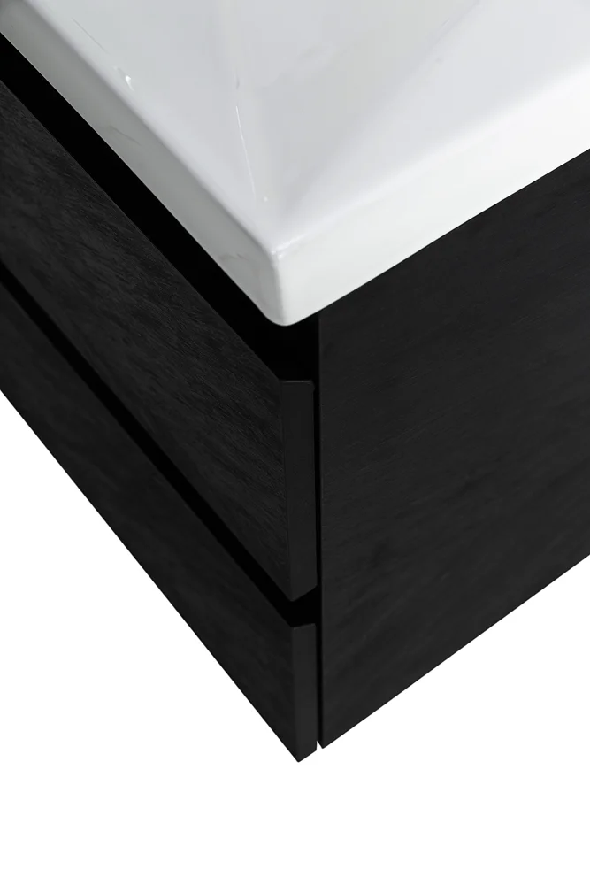 Приобрести cezares тумба подвесная с раковиной molveno 90 см nero, черная molveno-90-2c-so-nc