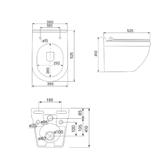 Приобрести iddis унитаз подвесной безободковый cloud, с тонкой крышкой микролифт, clordsei25