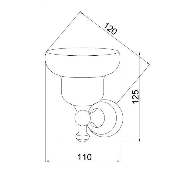 Приобрести boheme мыльница provanse, бронза 10803