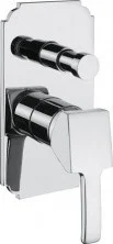 CEZARES Смеситель скрытого монтажа LEGEND с переключателем, хром LEGEND-VDIM-01