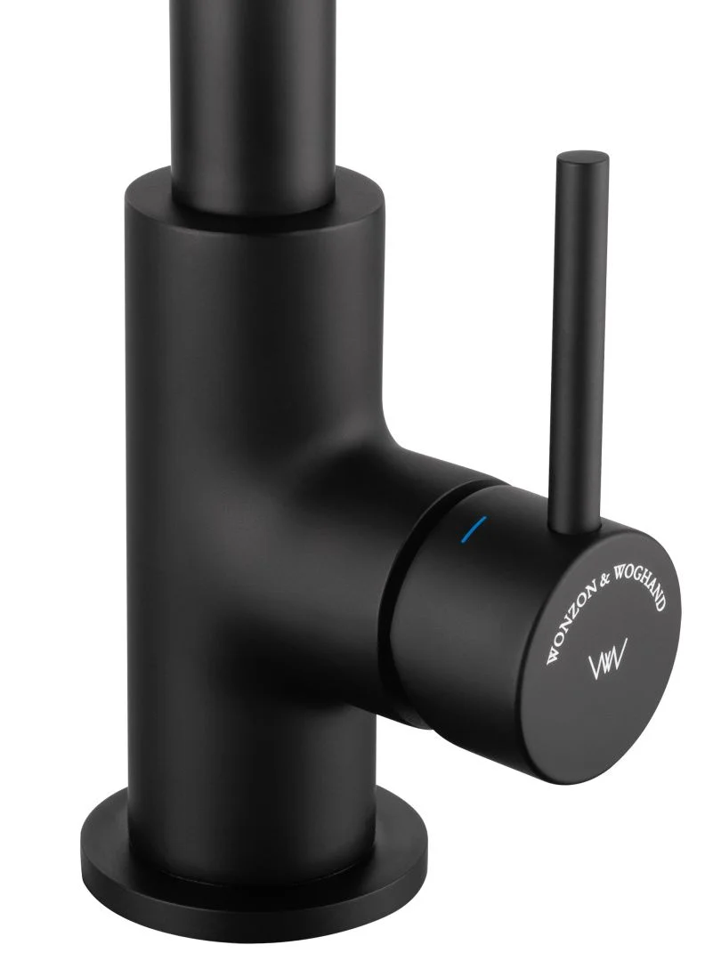 Приобрести смеситель для кухни wonzon & woghand, черный матовый (ww-l1005-mb)