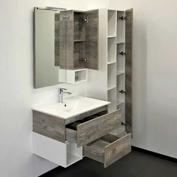 Приобрести сomforty тумба с раковиной "турин-75м" дуб бежевый