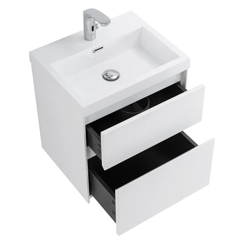Приобрести belbagno тумба с раковиной pietra mini 50 см, подвесная 50as bianco lucido, белая раковина