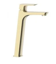 Смеситель для раковины высокий WONZON & WOGHAND FORZA, Брашированное золото (WW-239031-BG)