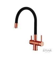Emar Смеситель для кухни, медь ЕС - 3015 PVD Coppery