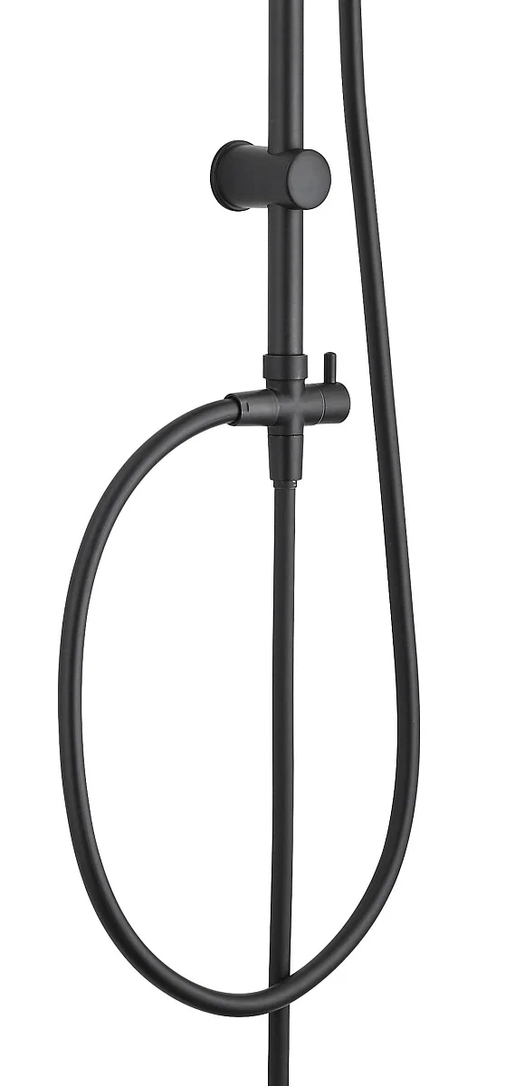 Приобрести aquanet душевая стойка passion s 84 см, черная af300-70-s-b
