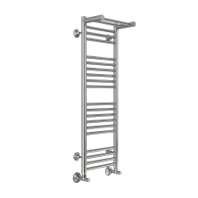 Terminus Полотенцесушитель Аврора П20 30х100 см, с полкой, водяной, хром