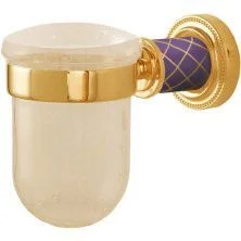 Boheme Стакан для зубных щеток Murano, золото\фиолетовый 10904-V-G