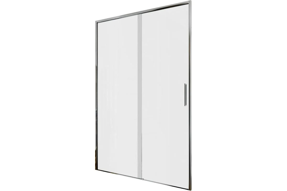 Приобрести aquanet душевая дверь pleasure evo 120 ae65-n120-ct профиль хром, прозрачное стекло