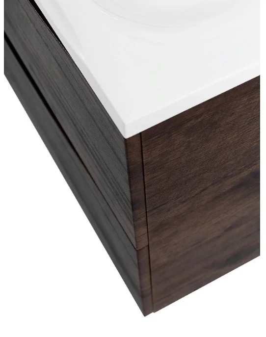 Приобрести тумба подвесная с раковиной belbagno marino-750-2c-so-rw-p 75 см, rovere moro