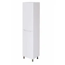 Mirsant Пенал напольный Сити 40 см, белый, правый УТ000090274