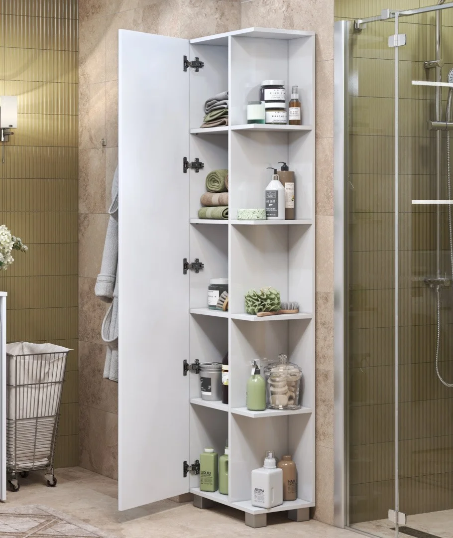 Приобрести vigo пенал urban, напольный, 45см, белый\зеркальный pn.urb.45