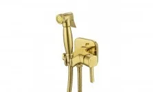 LEMARK Смеситель Solo с гигиеническим душем, скрытый монтаж, золото LM7165G