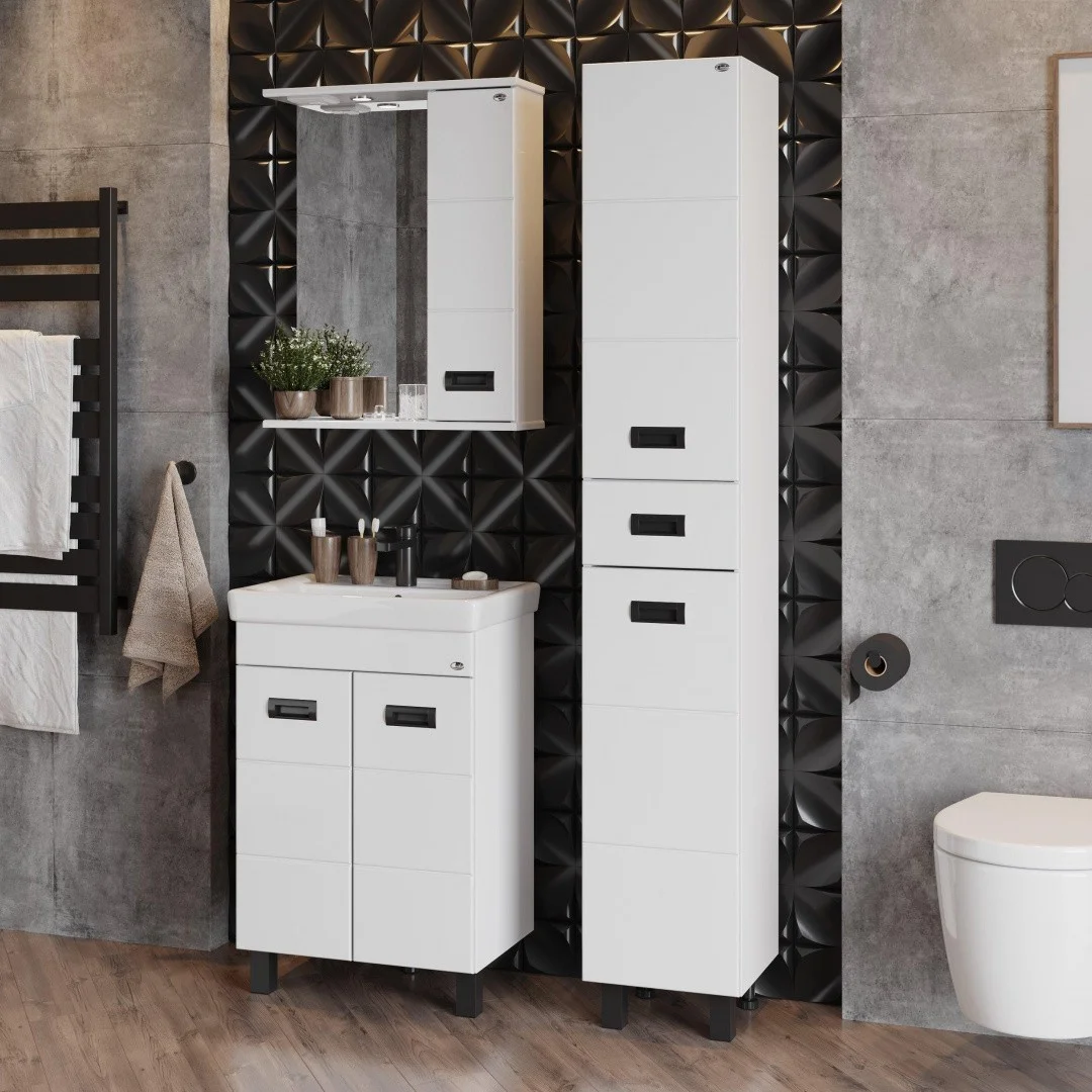 Приобрести onika пенал напольный балтика black 190 32см, 403220