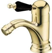 Boheme Сместель для биде Tradizionale, золото\черные кристаллы 256